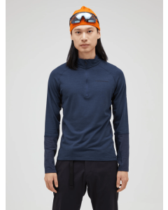 Magic Half Zip Women Black logo