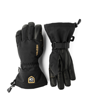 Army Leather Gore Tex 5 finger Black/Black 7