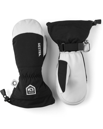 Army Leather Heli Ski mitt Black 7