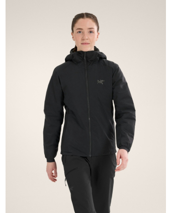 Atom Hoody W with name under logo