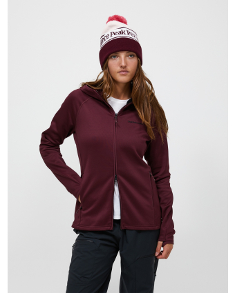 Peak Performance Midlayer Zip Hood Women