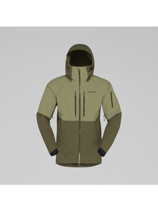 Norrøna lofoten Gore-Tex thermo80 Jacket Deep Lichen Green/Olive Night Norrøna lofoten Gore-Tex thermo80 Jacket Deep Lichen Green/Olive Night