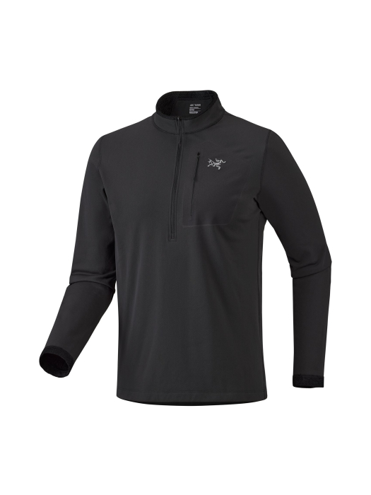 Rho SV Zip Neck Men black Rho SV Zip Neck Men black