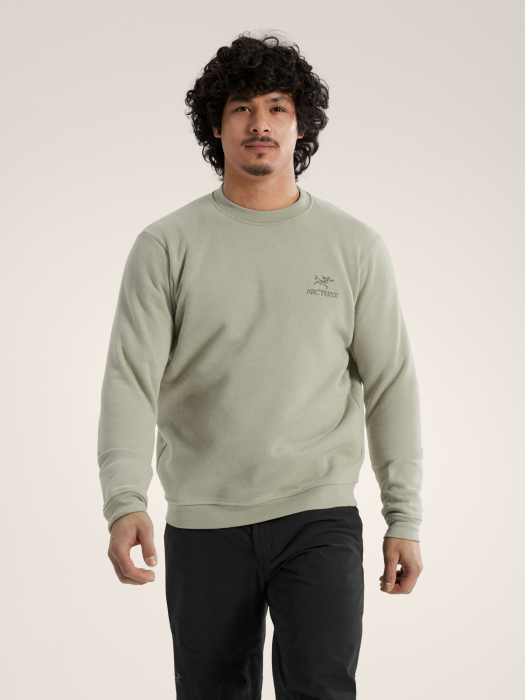 Emblem Fleece Crew M Habitat Model