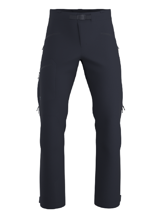 Men Rush Softshell Pant black sapphire Men Rush Softshell Pant black sapphire