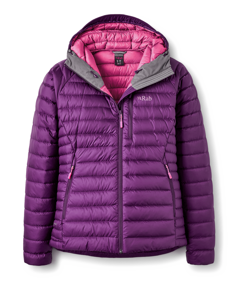 Microlight Alpine Veste pour femmes Rab - Taille: M - Femmes -  - Pourpre / Mulberry