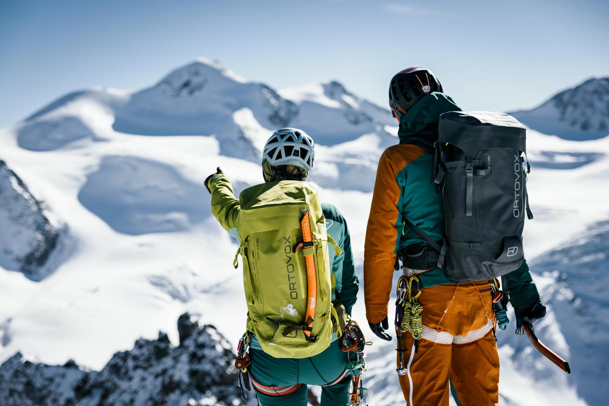 Ortovox hardshell kleding voor dames en heren 