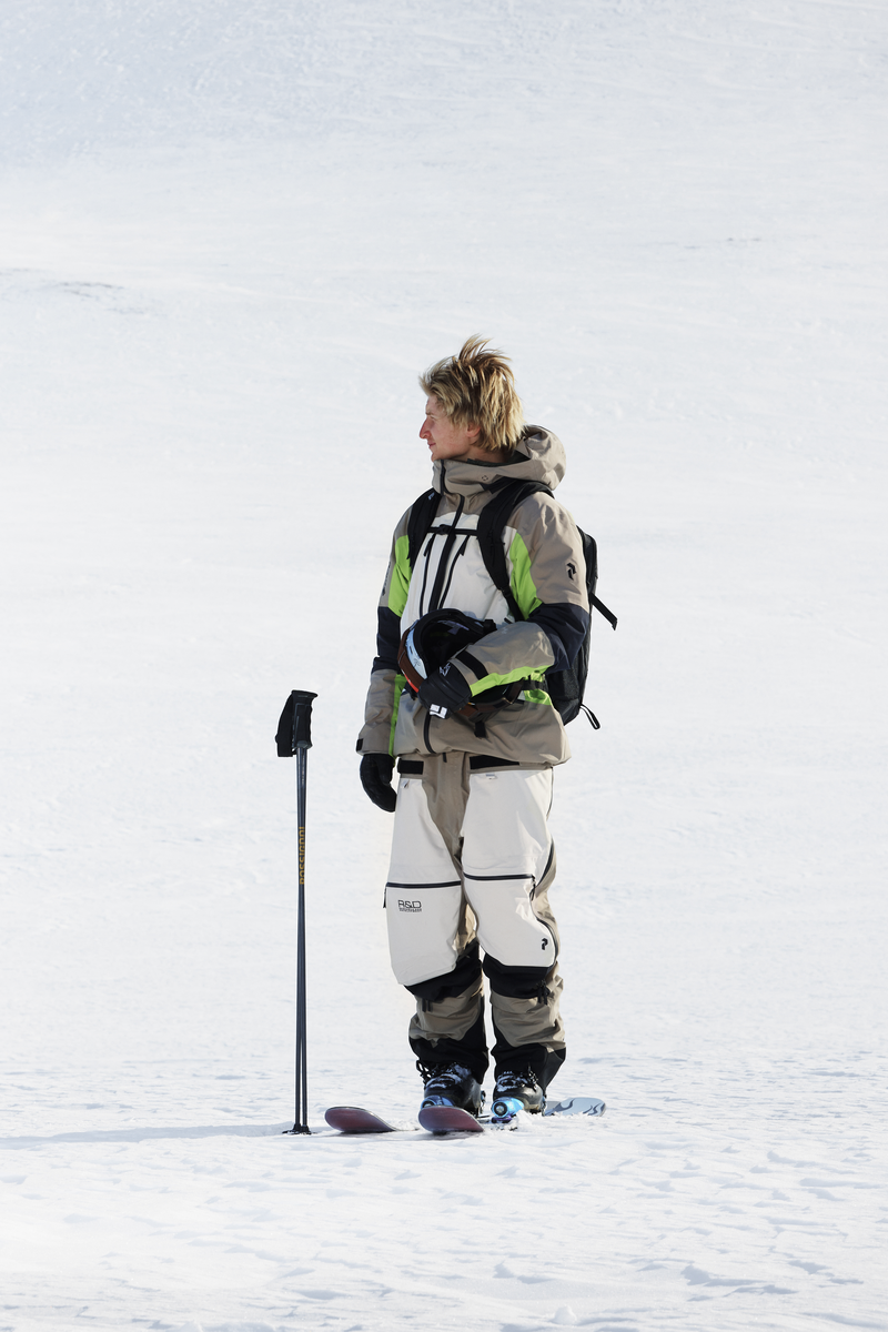 Peak Performance softshell in the mountains